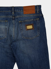 Dolce & Gabbana Blue Regular Fit Cotton Jeans