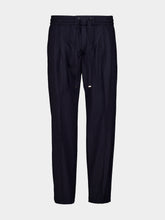 Dolce & Gabbana Black Pinstripe Wool Jogging Trousers