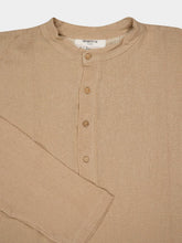 Spiritum Tulum Beige Khaky Gauze Cotton Shirt