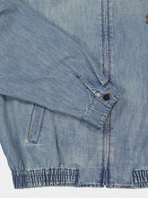 Miu Miu Light Blue Chambray Blouson Jacket