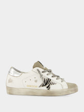 Golden Goose Zebra Pony Star Leather Super-Star Sneakers