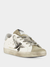 Golden Goose Zebra Pony Star Leather Super-Star Sneakers