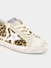 Golden Goose Super-Star Classic Sneakers with Horsy Leather and Laminated Star