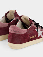 Golden Goose Burgundy Superstar Classic Sneakers