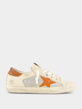 Golden Goose Super-Star Double Quarter Orange Sneakers