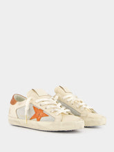Golden Goose Super-Star Double Quarter Orange Sneakers