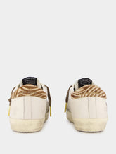 Gray and Red Zebra Print Super Star Sneakers | PDP - Fashion Clinic