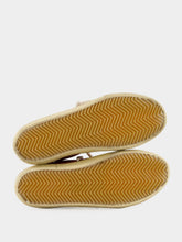 Golden Goose Orange Superstar Sneakers with Suede Heel