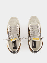 Golden Goose Animal Print Mid Star Sneakers