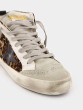 Golden Goose Animal Print Mid Star Sneakers