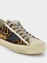 Golden Goose V-Star Leopard Horsy