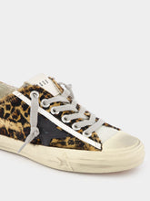 Golden Goose V-Star Leopard Horsy