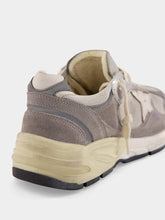 Grey Sneakers Running Dad Suede Leather | PDP - Fashion Clinic