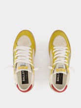 Golden Goose Buttercream Ball Star Suede and Nylon Sneakers