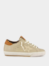 Golden Goose Beige Super-Star Nappa Leather Sneakers