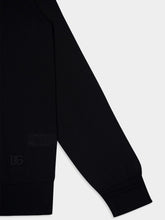 Dolce & Gabbana Black Silk Crewneck Pullover