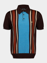Dolce & Gabbana Striped Silk-Cashmere Polo