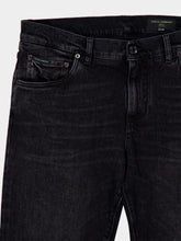 Dolce & Gabbana Black Slim-Fit Stretch Cotton Jeans