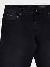 Dolce & Gabbana Black Straight Fit Cotton Pants
