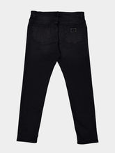 Dolce & Gabbana Black Straight Fit Cotton Pants