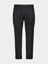 Dolce & Gabbana Dark Grey Regular-Fit Wool Trousers