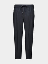 Dolce & Gabbana Grey Stretch Wool Jogging Pants