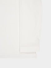 Commas White Long Sleeve Smock Cotton Shirt