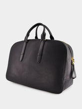 Black Grain Leather Buckley Bowling Bag | PDP - Fashion Clinic