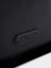 Tom Ford Black Leather and Suede Chic Sport Backpack