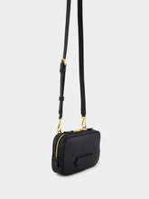 Tom Ford Black Small Crossbody Pouch in Smooth Leather