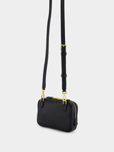 Tom Ford Black Small Crossbody Pouch in Smooth Leather