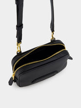 Tom Ford Black Small Crossbody Pouch in Smooth Leather