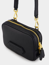 Tom Ford Black Small Crossbody Pouch in Smooth Leather