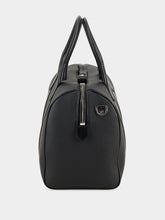 Tom Ford Black Grain Leather Duffle Messenger Bag