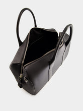 Tom Ford Black Grain Leather Duffle Messenger Bag