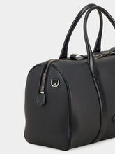 Tom Ford Black Grain Leather Duffle Messenger Bag