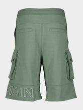 Balmain Embossed Cargo Shorts