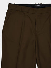 Balmain Tailored Twill Wool Trousers