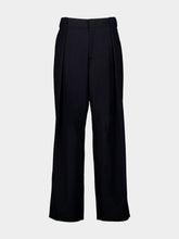 Balmain Wide-Leg Wool Trousers