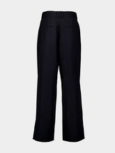 Balmain Wide-Leg Wool Trousers
