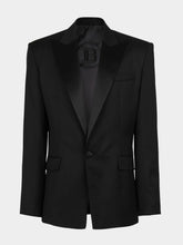 Balmain Satin Collar Blazer