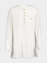 Commas White Artist Tunic