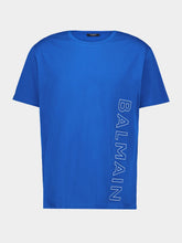 Balmain Logo-Print Short-Sleeved Cotton T-Shirt