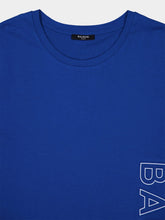 Balmain Logo-Print Short-Sleeved Cotton T-Shirt