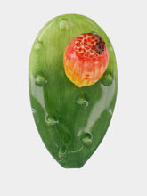 Les Ottomans Ceramic Cactus with Flower