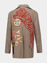 Paula Hazel Chess Check Jacket