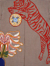 Paula Hazel Chess Check Jacket