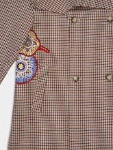 Paula Hazel Chess Check Jacket