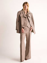 Paula Hazel Chess Check Jacket