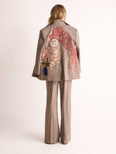 Paula Hazel Chess Check Jacket